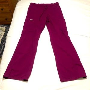 Maroon Scrub Bottoms